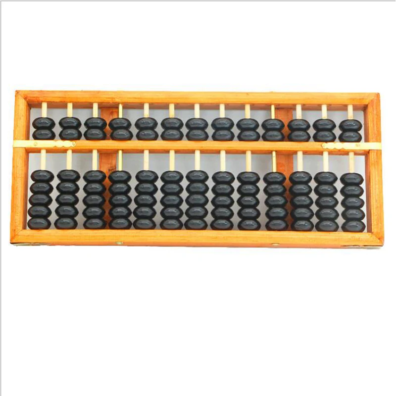 

Brand New Wooden Frame Classic Ancient Calculator Abacus Soroban Plastics Bead Toy Develop Kid's Mathematics Abacus Intelligence