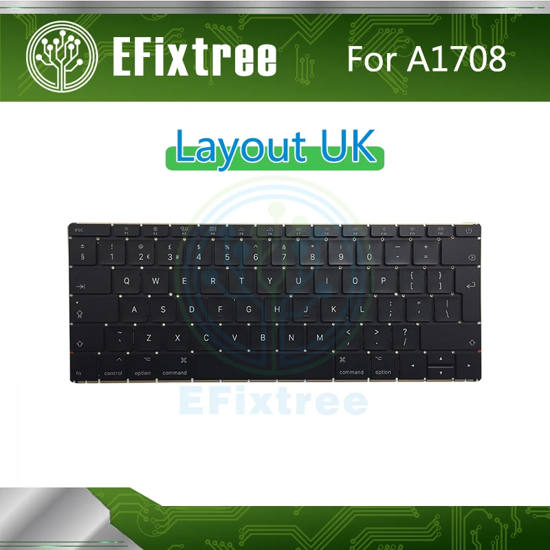Полная замена клавиатуры макет EMC 3164 2974 для Macbook Pro Retina 13 &quotA1708 клавиатура