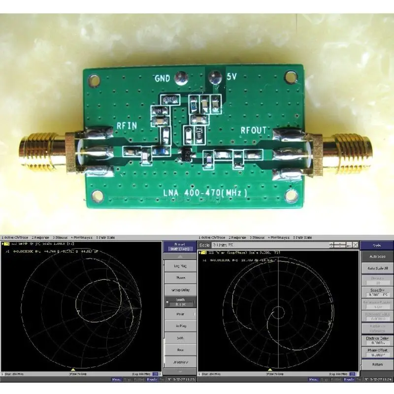 1 amplificateur de puissance 433 MHz RF 5 W SMA connecteur pour /émetteur /à distance 380-450 MHz