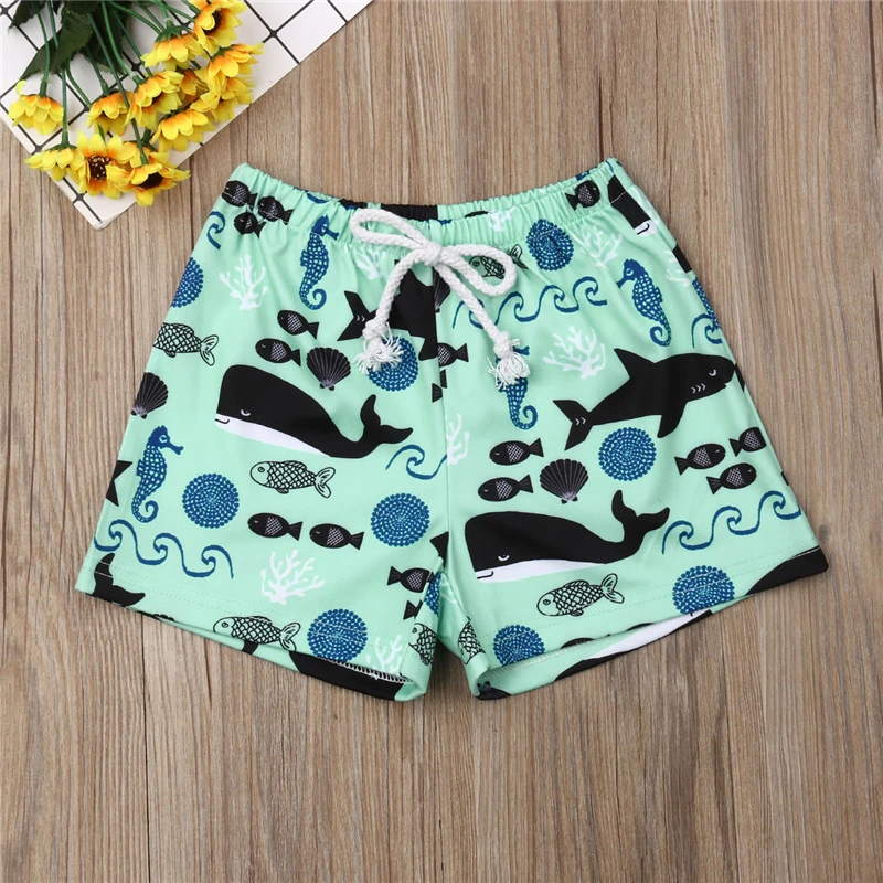 

Toddler Kids Baby Boy Clothes Drawstring Whale Print Shorts Casual Loose Beach Shorts Fashion Short Trousers Summer