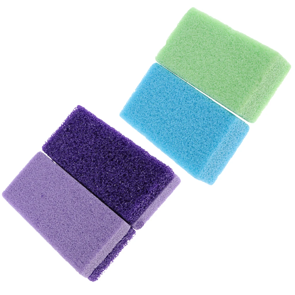 4Pcs Natural Lava Pumice Stone - Gift Set Bundle Synthetic Pumice Stone-Callus Remover Foot Scrubber Home Pedicure Exfoliation