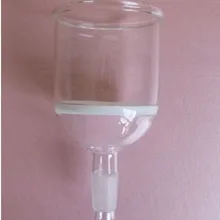 100 мл стеклянный Buchner фильтр-воронка, 3# размер ядра 15-40 микрон, с 24/29 стандартным соединением