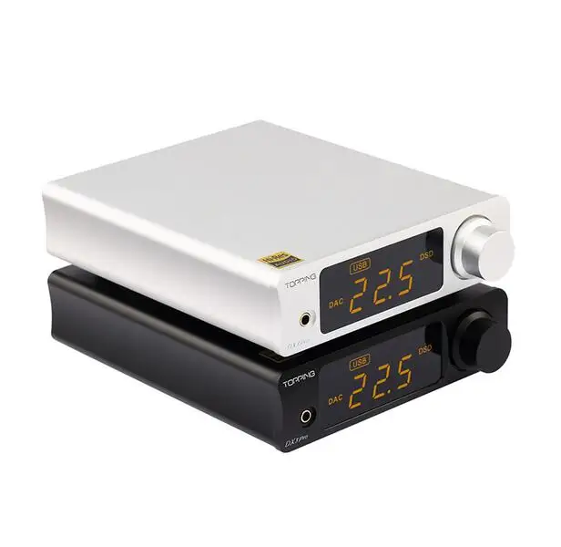 

TOPPING DX3 Pro 2*AK4493 OPA1612 32bit/768kHz Hifi USB Bluetooth 5.0 DSD512 DAC Headphone Amplifier
