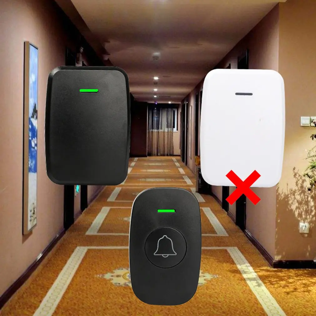

A3 Indoor Digital Wireless Mp3 Doorbell Remote 1 In 1 Remote Control Pager Smart Wireless Doorbell Old Man