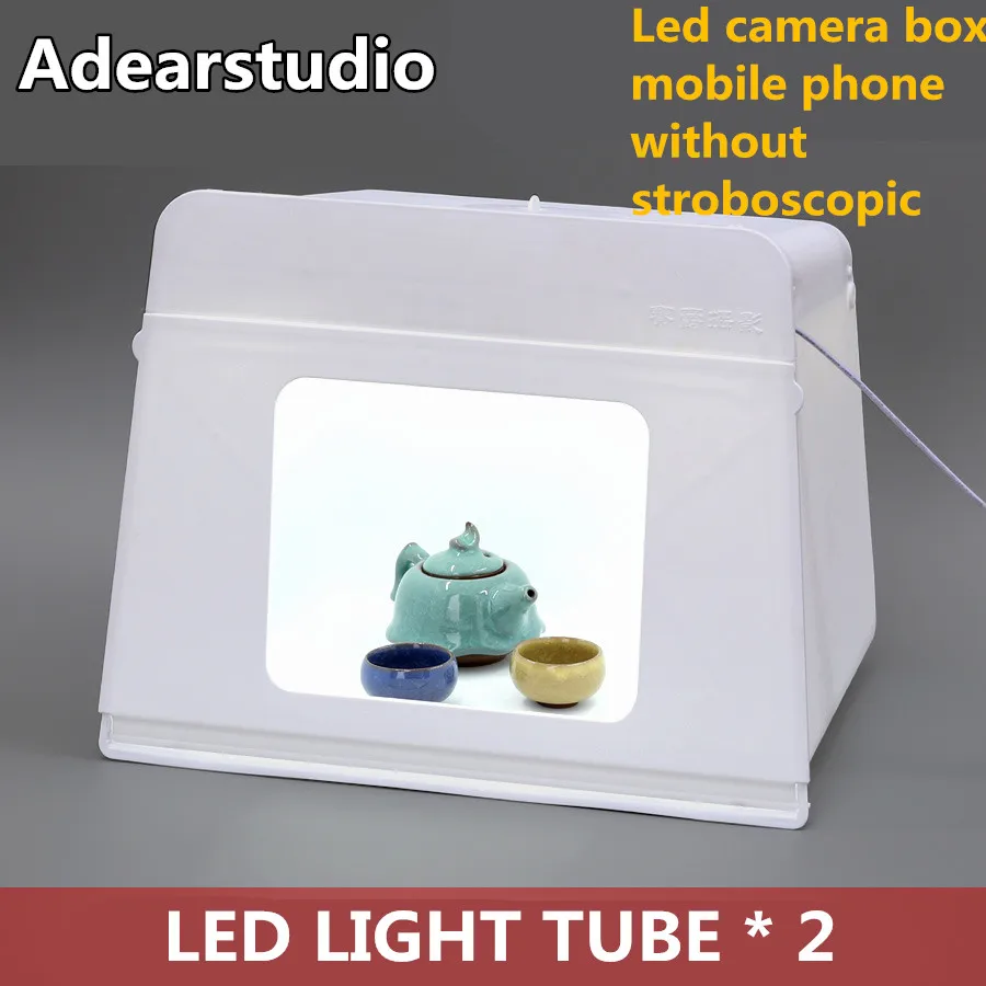 Adearstudio Hotsale Light Box Photography 46cm Led Shooting Studio Lamp Lightbox Products Jewelry Equipment
