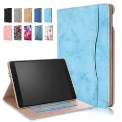 Для iPad 2018 9,7 Tablet Case модные кожаные магнит Авто Сон проснуться портфель чехол для iPad 9,7 2017 2018 iPad Air 2