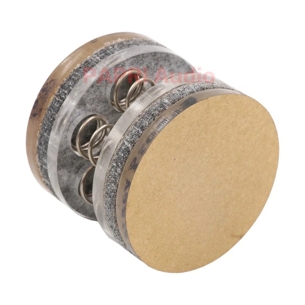 PAPRI 43x37 мм DIY пластиковые ножки со стальной пружиной для CD проигрывателя Preamp LP