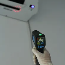 2017 High Quality For BSIDE BTM21C Infrared Thermometer Color Digital Non-contact IR Laser Thermometer K-Type -30-500 LED