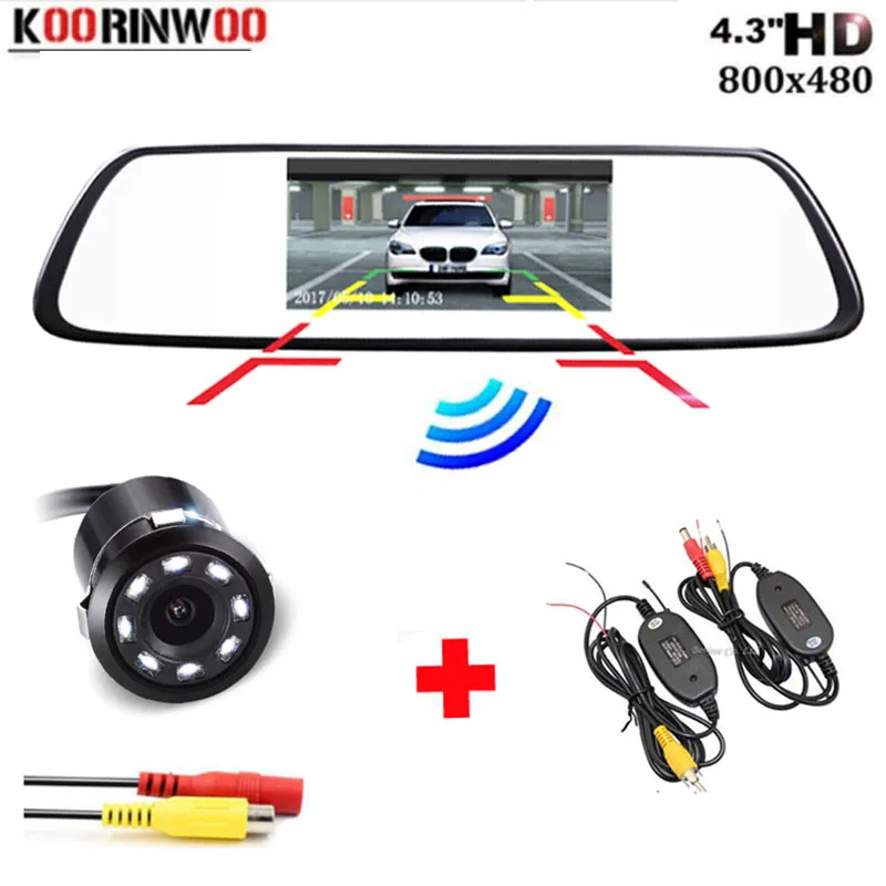 Koorinwoo Беспроводная Система помощи при парковке автомобиля беспроводной комплект