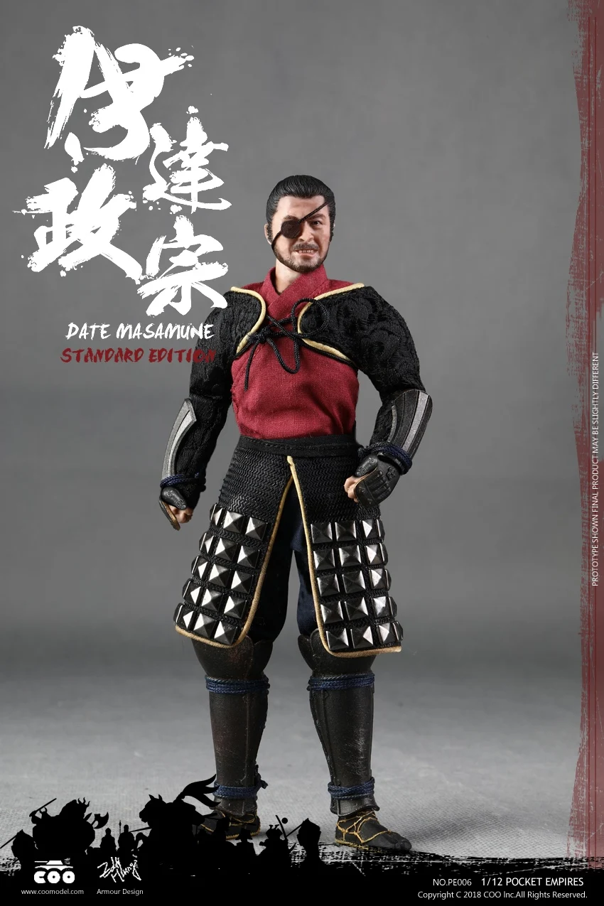 1//12 Figure COOMODEL Japanese Samurai DATE MASAMUNE STANDARD EDITION