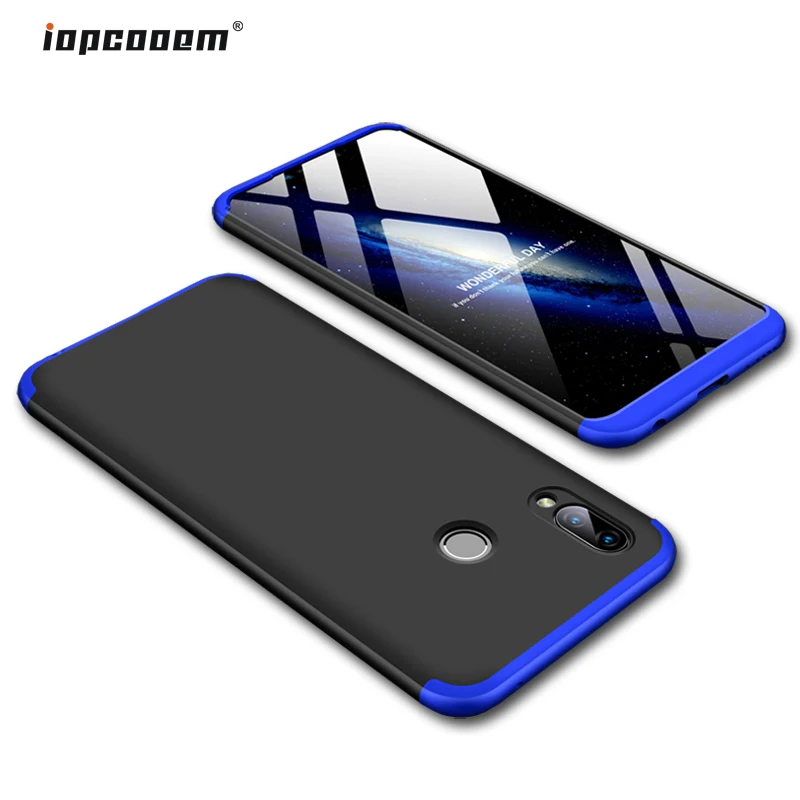 

Phone Case for Huawei Honor Play Case 6.3 inch Full-body Protection Hard Case 3-in-1 Design Matte for Honor play Cover Coque