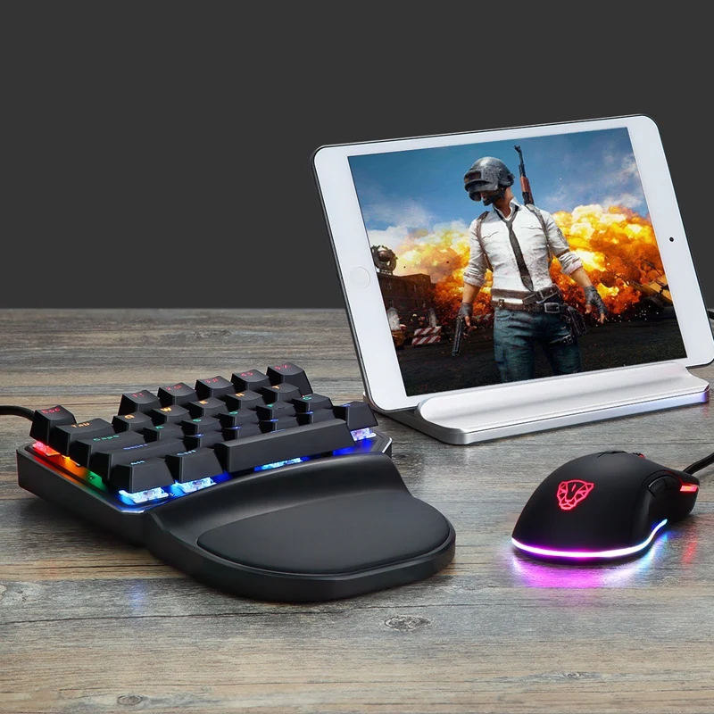 

HOT-MOTOSPEED K27 Ergonomics Design PC Gaming Keyboard Mixed Light Backlight