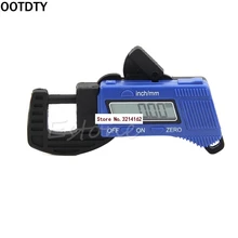 0-12,7 мм углеродное волокно композитные цифровые толщина суппорта микрометр Guage 07NOV