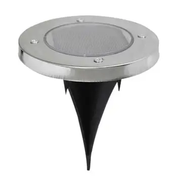 

2LED Solar Underground Light Waterproof 7 Color Changing Yard Buried Lamp