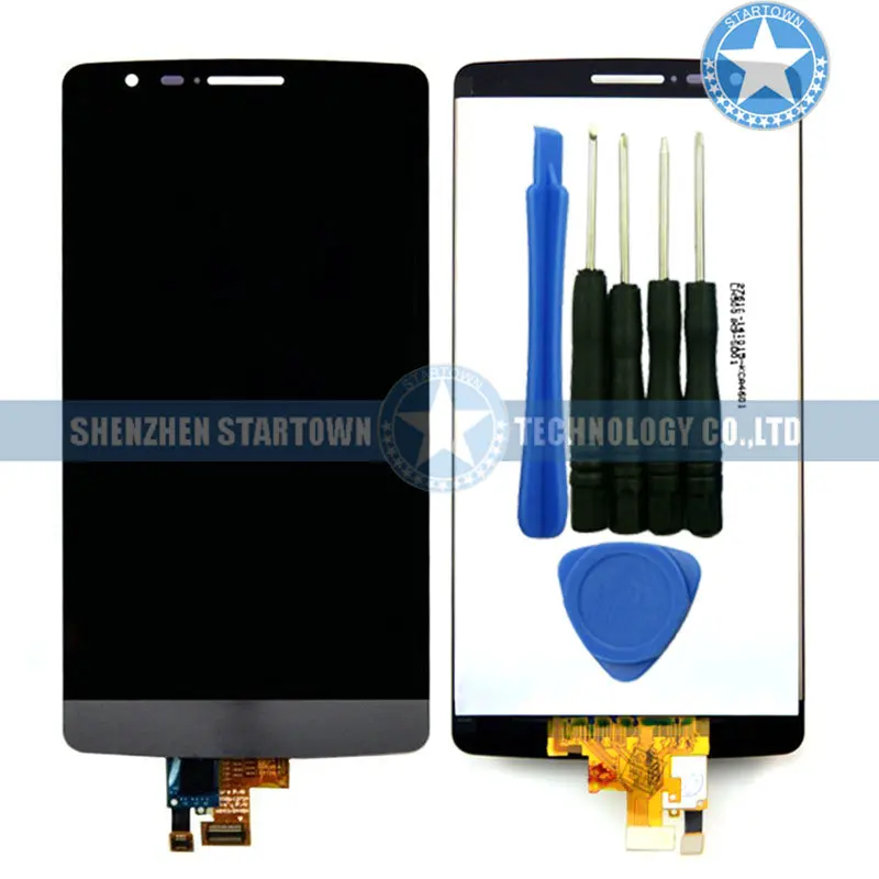 

Gray Replacement Screen For LG G3 Mini Beat D722 D724 D725 D728 Touch Screen Digitizer LCD Display Panel Assembly with tools