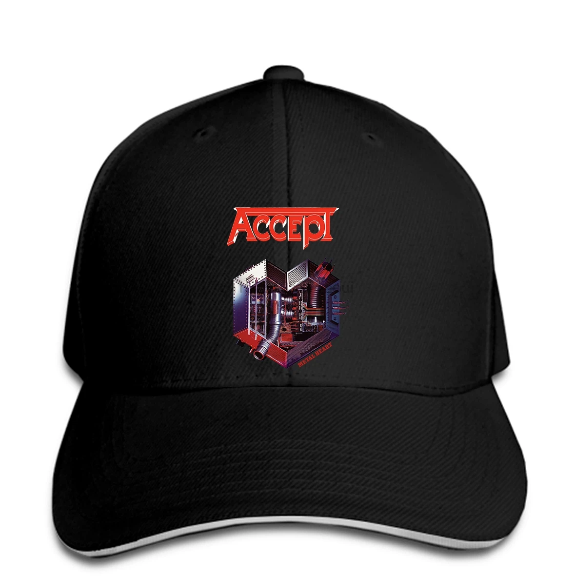 

Baseball cap ACCEPT-Metal Heart-German heavy metal band T_-