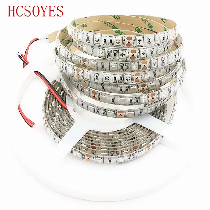 

(5M/rolls) DC12V 5050 UV Waterproof 60leds/m Ultra Violet 395-405nm LED Strip Light
