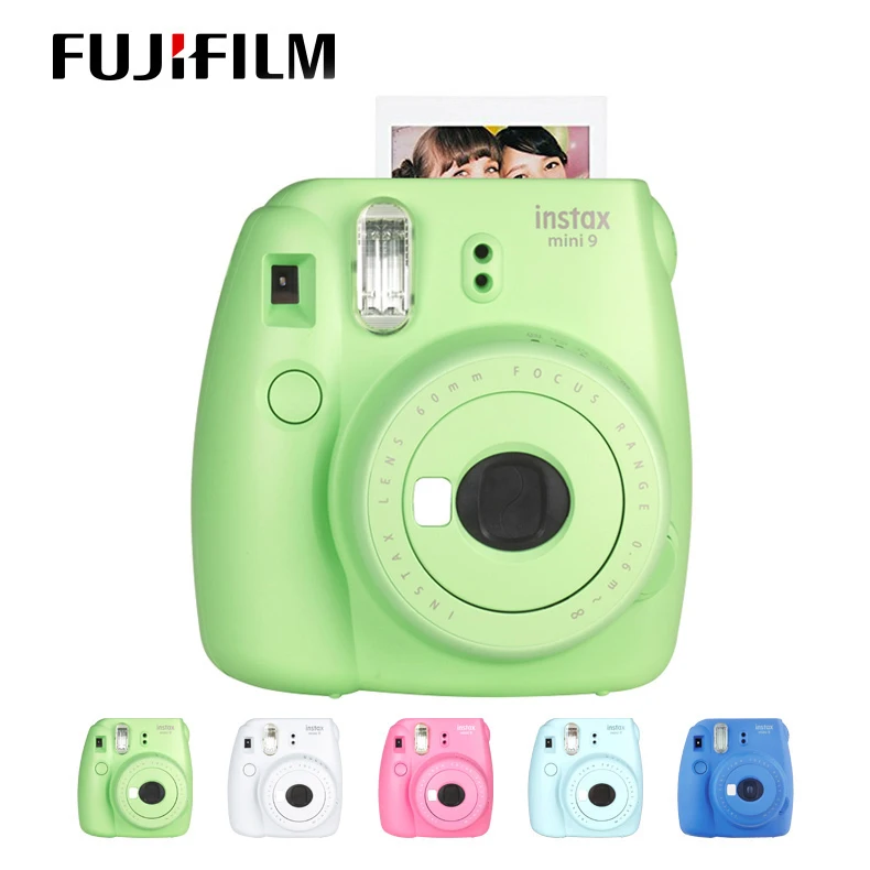 

Fujifilm Instax Mini 9 Camera with 5 Colors for Polaroid Instant Photo Camera Film
