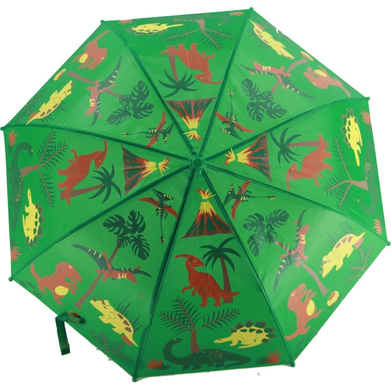 Высококачественный детский зонтик для мальчиков с изображением динозавра, леса, мир динозавров, креативный Парк Юрского периода, зонт с героями мультфильмов