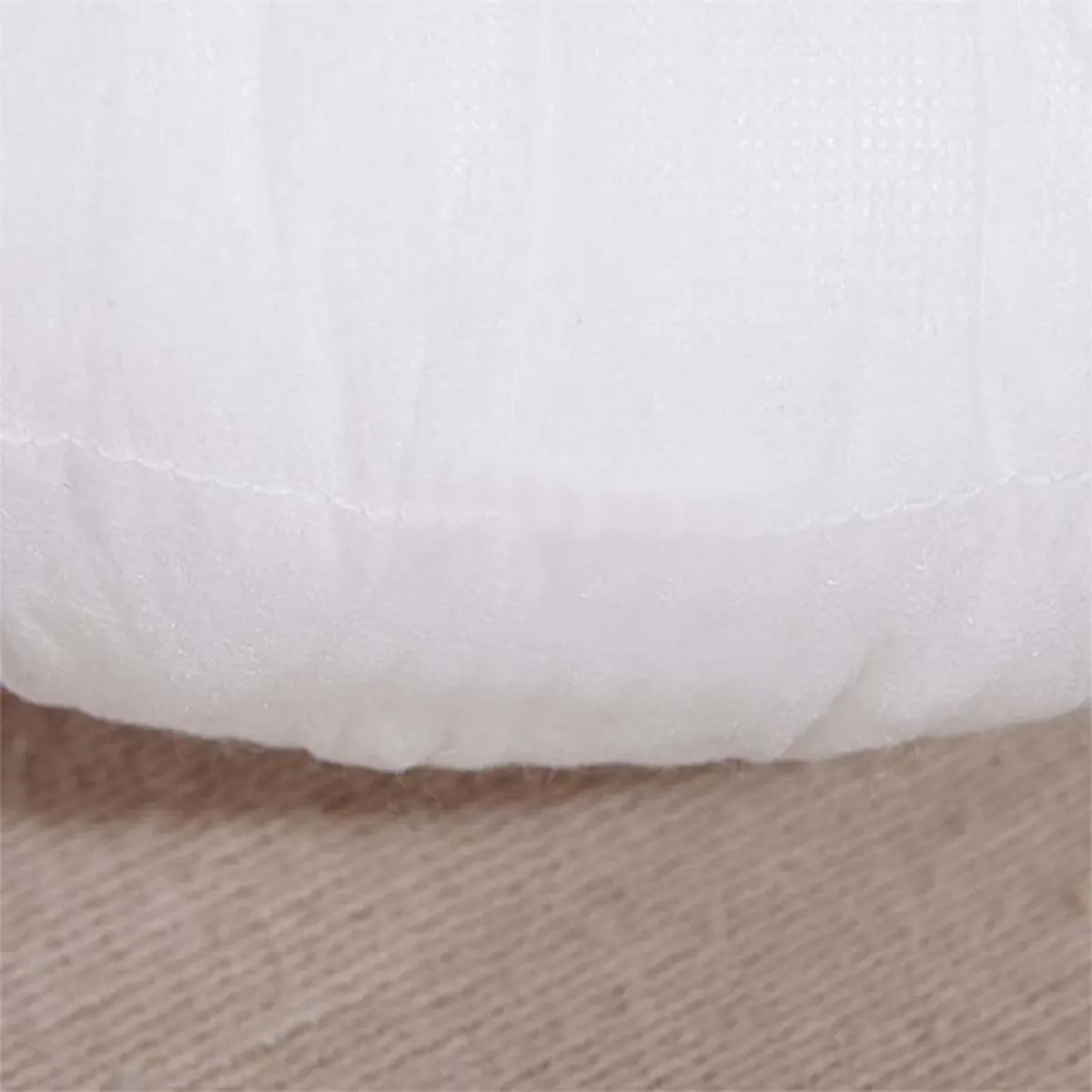 Round Solid Color Cushion Core Soft Pillow Inner PP Cotton Insert Filler Cushion Filling Home Living Room Sofa Car Decor 50x50cm