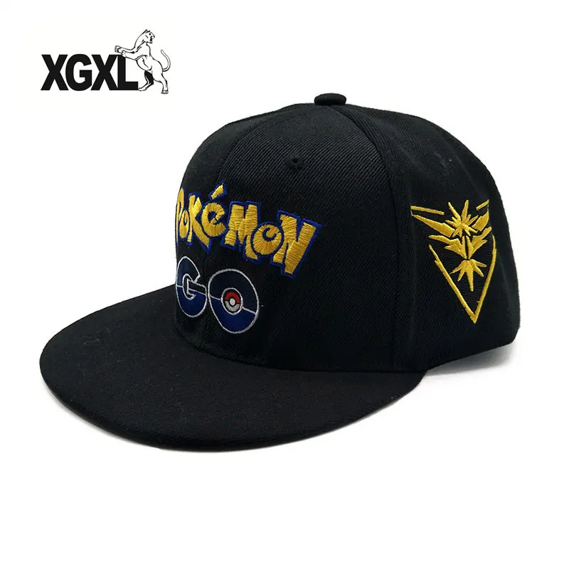Embroidered Pokemon Go Pokemon game hat Baseball Sun Hats Adult hat