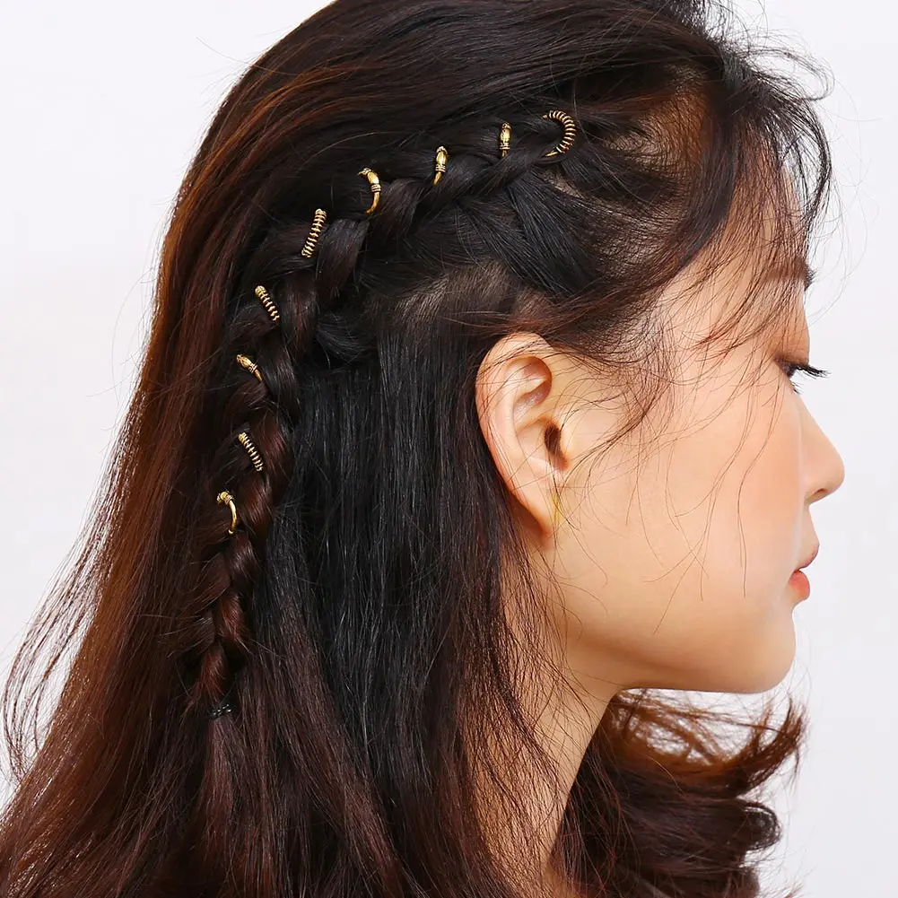 Woman Hair Clips for Dreadlocks Locs Cool Hairstyle Care DIY Accessory for Lady Girl KQS8in