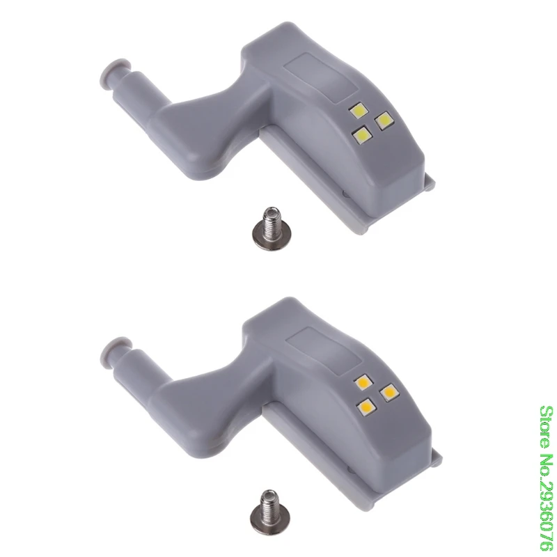 

1PC Universal Cabinet Cupboard Hinge LED Sensor Light 0.25W For Kitchen Bedroom Drop Ship Support