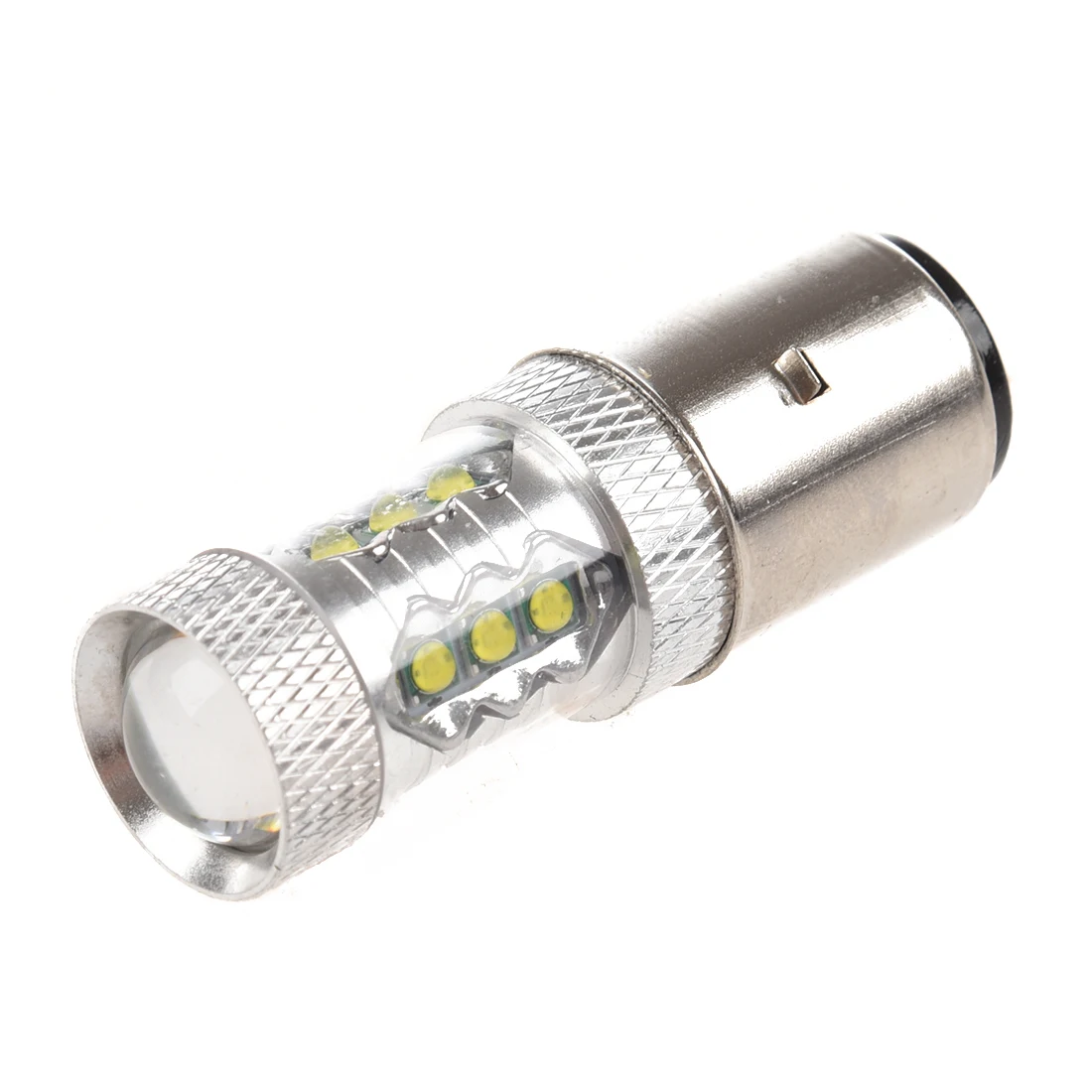16 * CREE 80W LED Motor Bike/Moped/Scooter/ATV Headlight Bulb BA20D H6 | Лампы и освещение