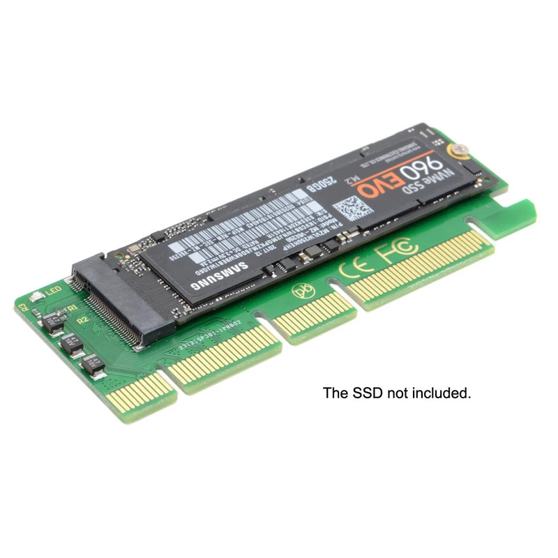 Адаптер PCIE к M2 PCI E Express 3 0 X4 X8 X16 NGFF M Key M.2 NVME AHCI SSD переходник адаптер для XP941 SM951 PM951