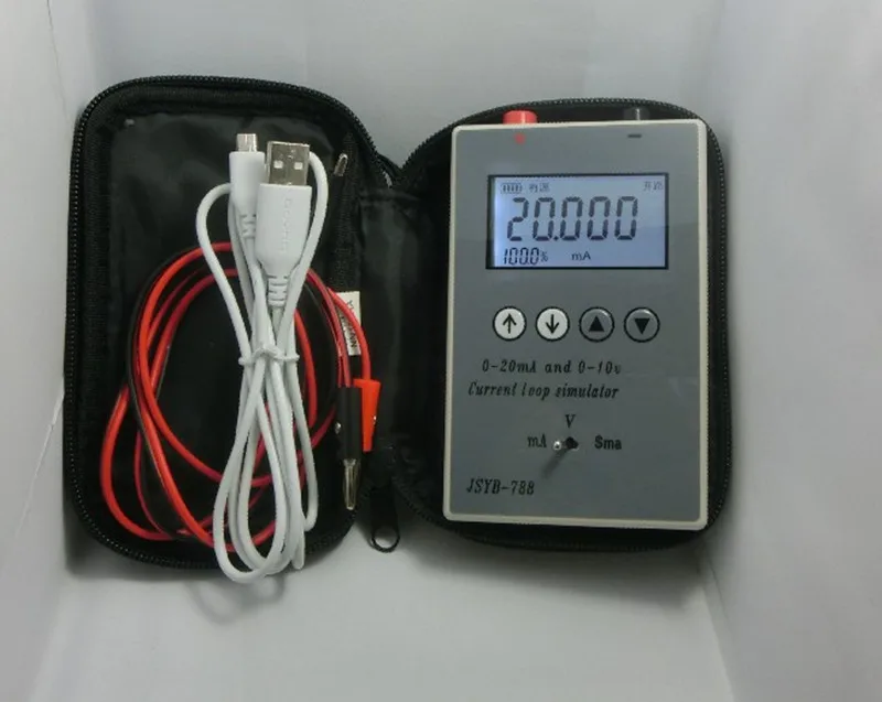 

4-20MA/0-10V Current Voltage Signal Source Signal Generator Handheld Calibrator