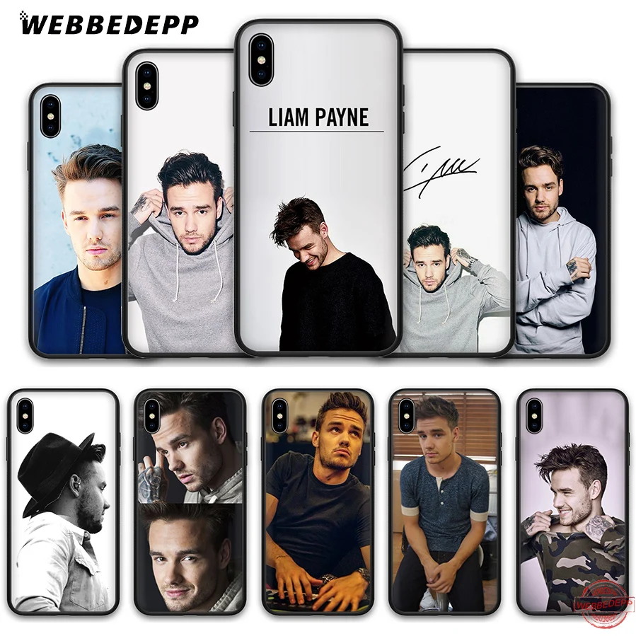 WEBBEDEPP 1D Liam Payne Soft Silicone Case for iPhone 8 7 6S 6 Plus 11 Pro XS Max XR X 5 5S SE Back Shell | Мобильные телефоны и