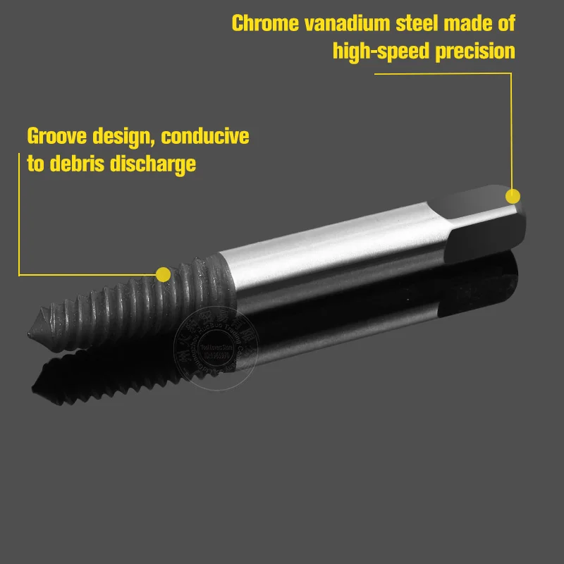 1 Sets Damaged Broken Screws Extractor Drill Bits Easy Out Remover Center Drill Damaged Bolts Screw Pull Out Drill Bit Tools