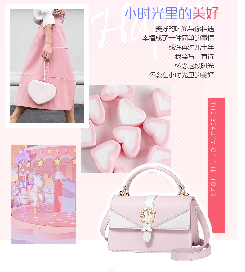 Just star women leather handbag 1