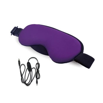 

Dropshipping New Temperature Control Heat Steam Cotton Eye Mask Dry Tired Compress USB Hot Pads Eye Care Hot