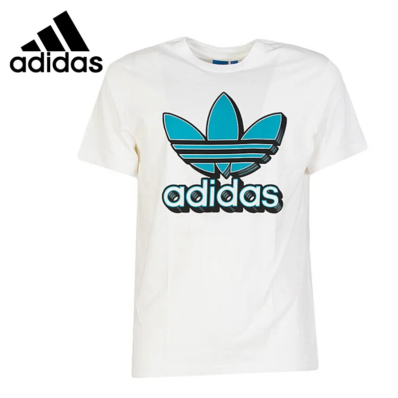 

Original New Arrival Adidas Originals Trefoil 2 Men's T-shirts short sleeve Sportswear