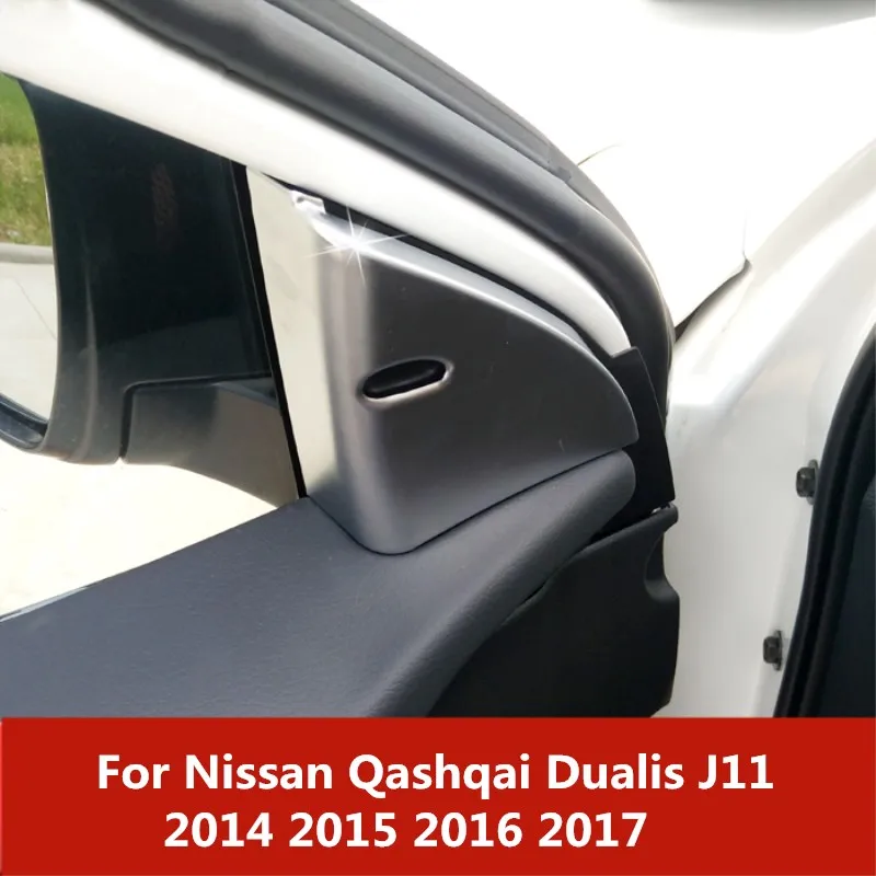 Для Nissan Qashqai J11 Dualis 2014 2015 2016 2017 боковой спойлер на окно литье крыла отделка