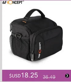 K& F концепция водонепроницаемый нейлоновый рюкзак для камеры(L) Большой размер держать 1 камера+ 6 объектив с регулируемыми ремнями для Canon Nikon sony DSLR