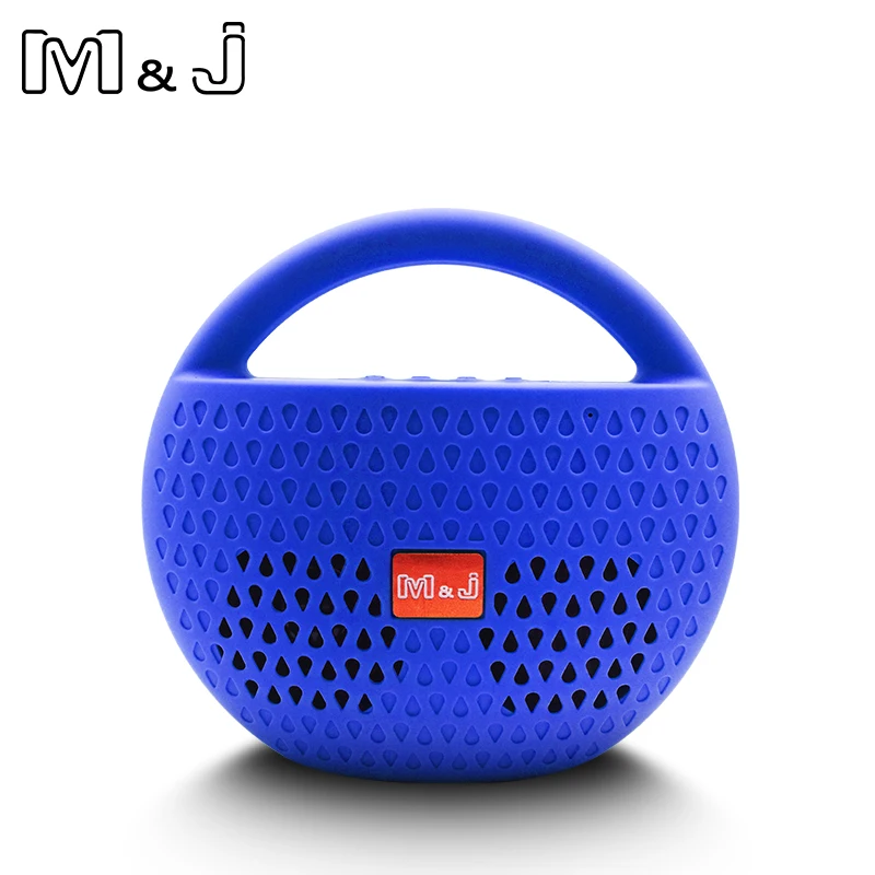 M& J Портативный беспроводной Bluetooth динамик стерео динамик s с микрофоном Поддержка TF AUX USB MP3 Мини Subwoof умная Колонка громкий динамик