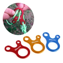 10pcs 3 Holes Camping Awning Cord Rope Tensioner Guy Line Runners Hook Hanger-P101