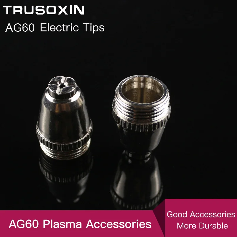 20PCS Air Plasma Cutter AG-60 Cutting torch/gun Head Consumable For CUT40/50/60A Accessories Tips Electrodes