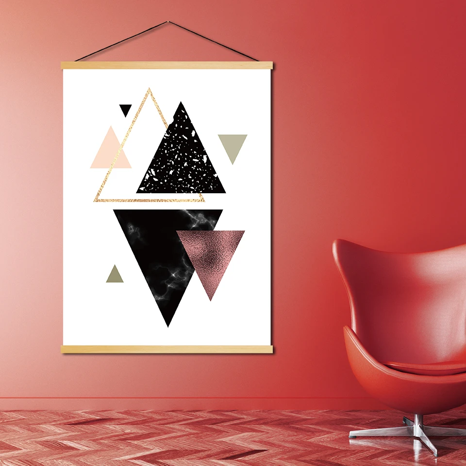 Nordic-Pictures-Canvas-Home-Decoration-Geometric-Picture-Print-Poster-Wall-Art-Wooden-Scroll-Hanging-Painting-Bedside (1)