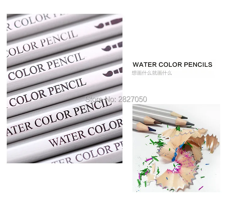 Водорастворимая карандаш 24 Цвет s 36 Цвет S 48 Цвет S 72 Цвет S Акварель живопись карандашный рисунок игрушки книги по искусству подарок для