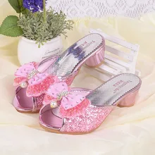 Летние босоножки для девочек Chaussure Fille Princesse детская Праздничная