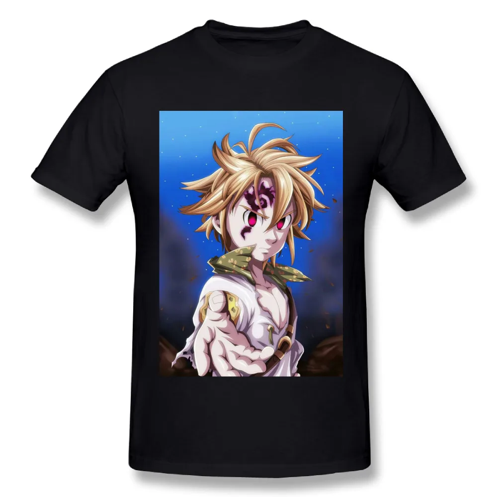 New Arrival Graphic Meliodas Man Seven Deadly Sins T Shirt DIY Custom ...