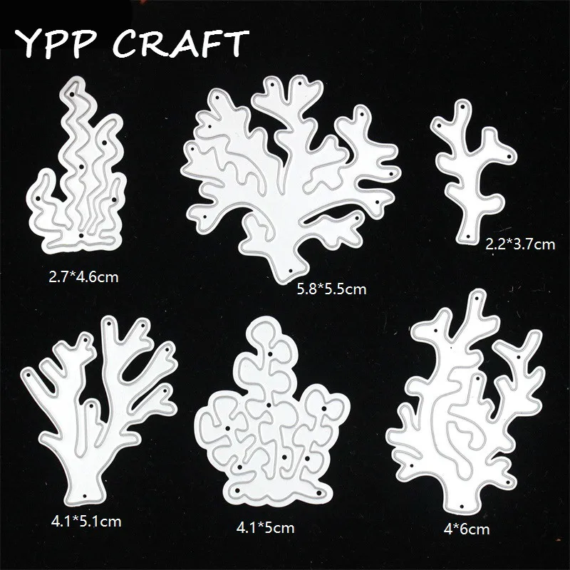 

YPP CRAFT Seaweed Cutting Dies Stencils for DIY Scrapbooking/photo album Decorative Embossing DIY Paper Cards