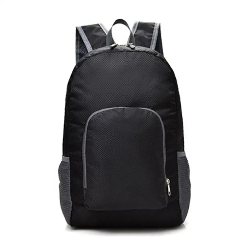 

Unisex Neutral Fashion Solid Color Zipper Waterproof Nylon Shoulder Bag Backpack Satchel Rucksack Wholesale Drop Shipping #T