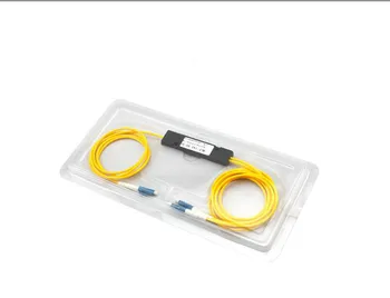 

FBT Fiber Optic Splitter LC/UPC 1310/1550nm Dual Window 50/50 Ratio ABS Box Type 1x2 FBT Coupler
