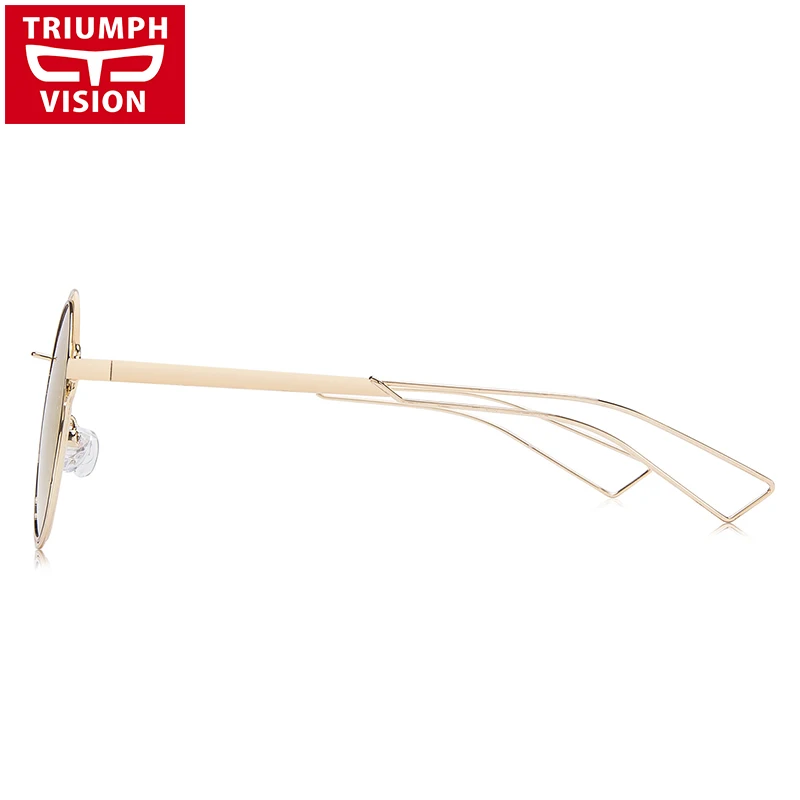 Солнцезащитные очки TRIUMPH VISION женские зеркальные модные брендовые дизайнерские