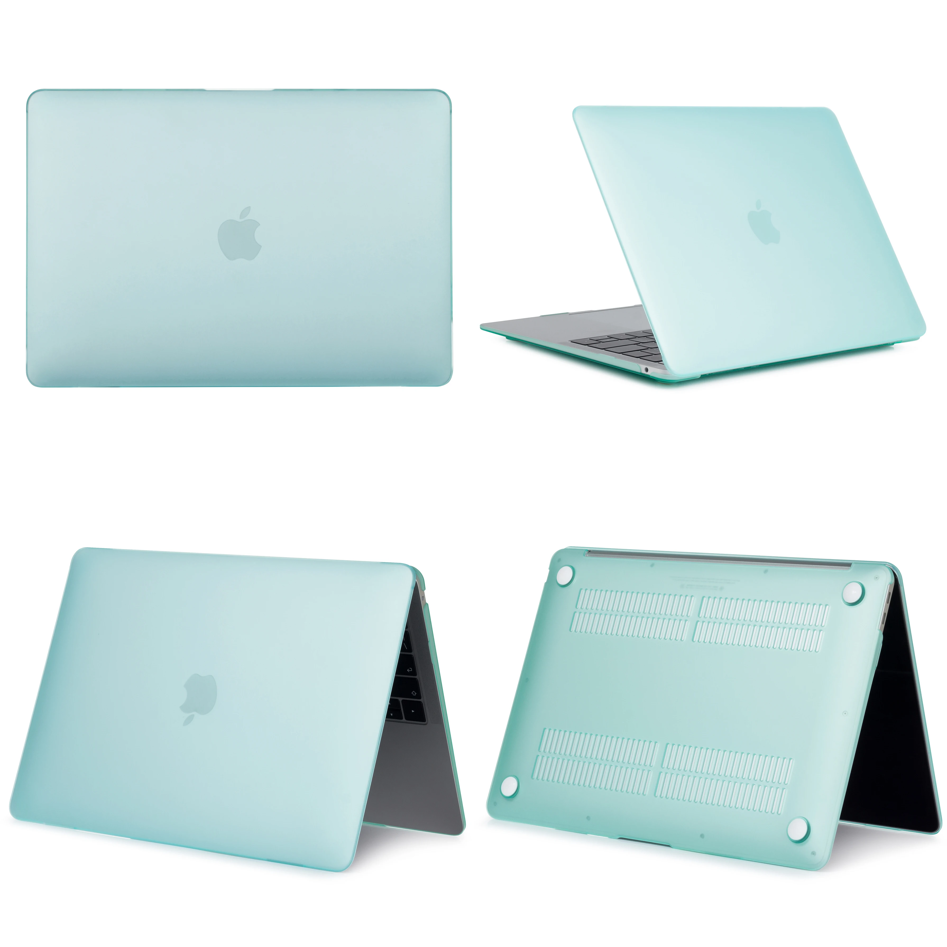 Фото Новый чехол для ноутбука Apple Macbook Air Pro Retina 11 12 13 15, чехол для Macbook New Pro 13,3 15,4 дюйма с сенсорной панелью, A1932 + подарок №5
