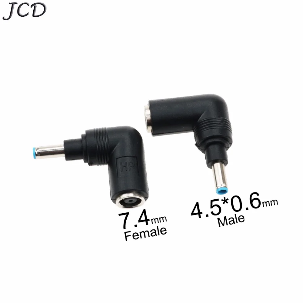 Адаптер Питания прямоугольный JCD DC 7 4 мм x 5 0 гнездо штекер 8*1 для DELL до 5*0 6